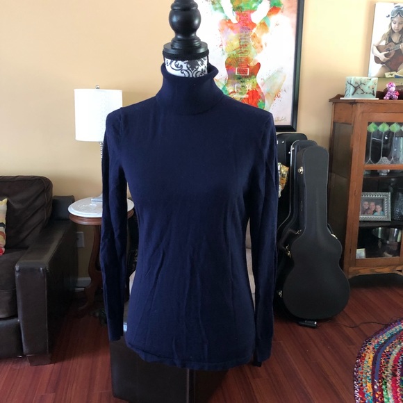 Lord & Taylor Sweaters - Lord and Taylor Navy Turtle Neck Lord & Taylor Sweaters - Lord and Taylor Navy Turtle Neck